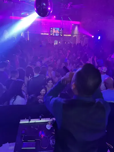 Crowd dancing at Late Nite