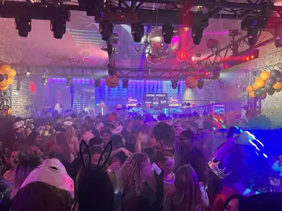 Late Nite Macon packed dance floor