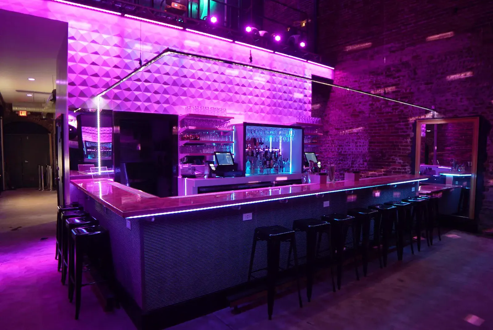 Downstairs main bar