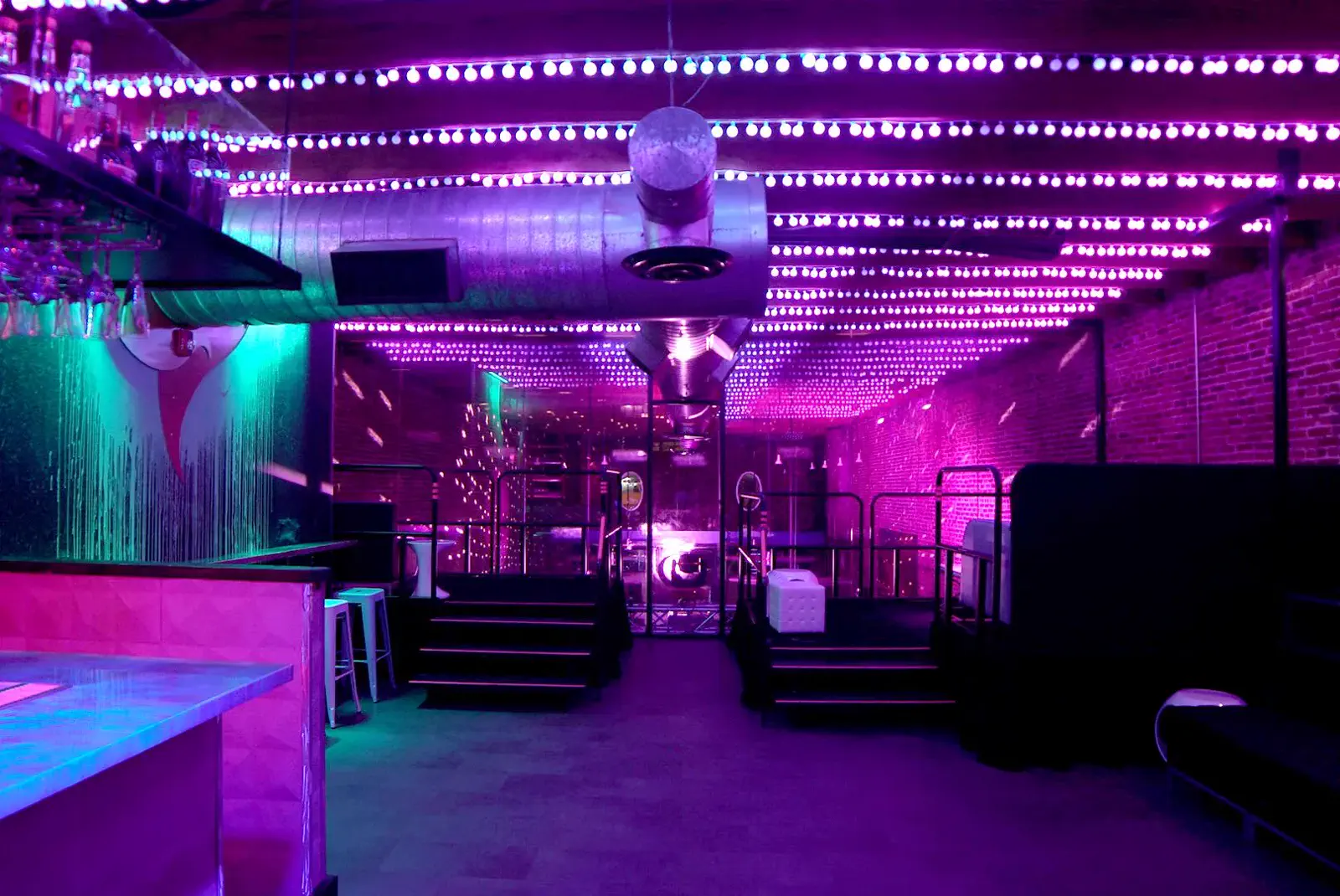 Upstairs VIP suite