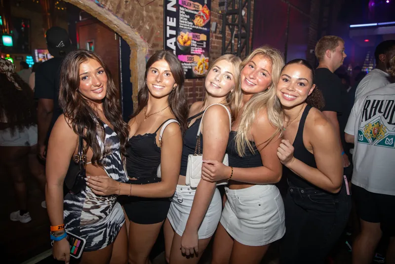A full house at Late Nite on a Saturday night