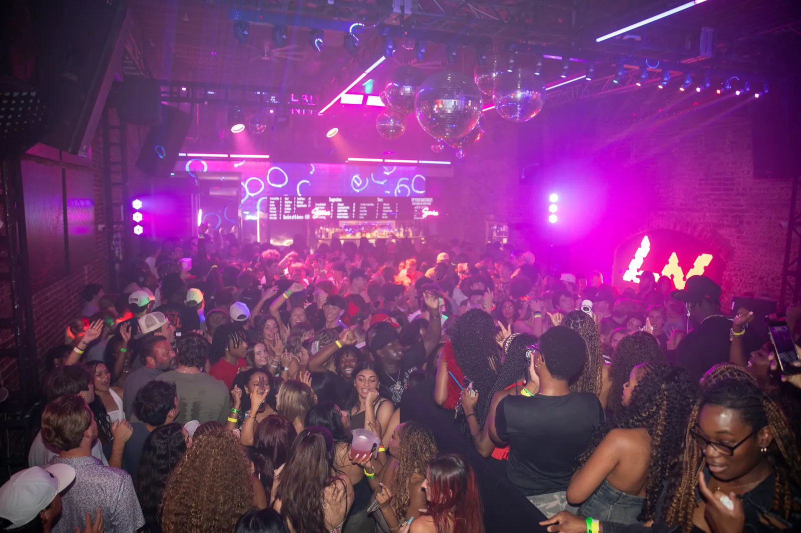 A full house at Late Nite on a Saturday night